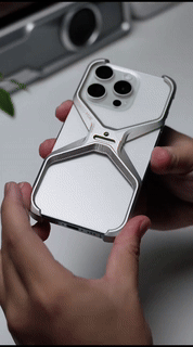 Avtagbart Metall Cool Alloy iPhone Fodral