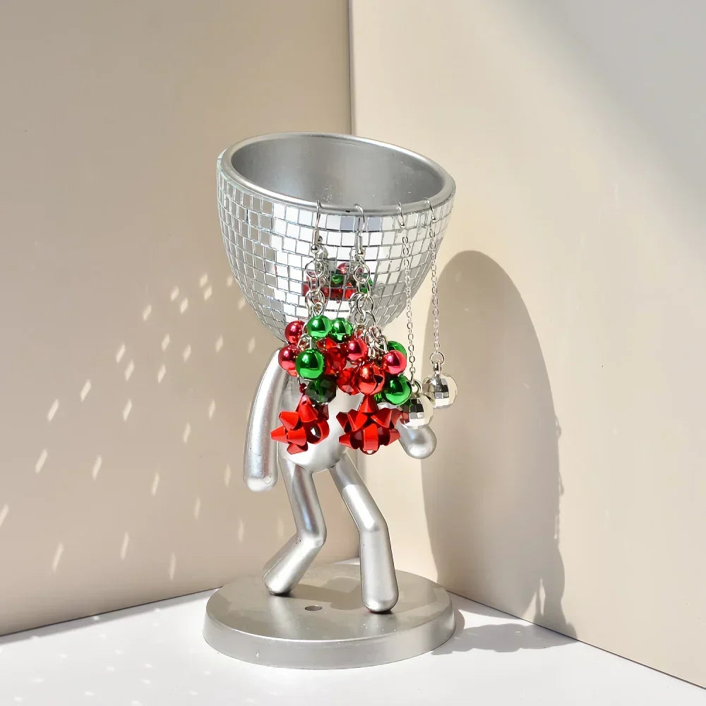Spegel Disco Gående Man Blomkruka