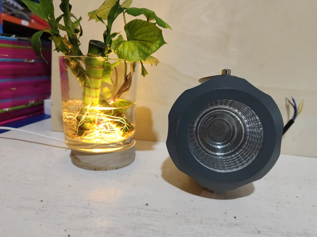 LED Flodljus COB Utomhus Vattentålig Spotlight Reklamljus Trädgårdslampa, färg: 30W 4 färgval 1
