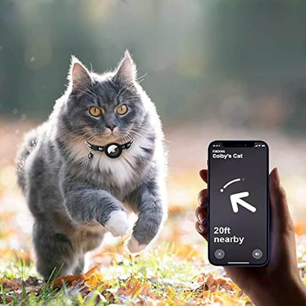 FELITRACK – GPS-halsband för katt med reflekterande design