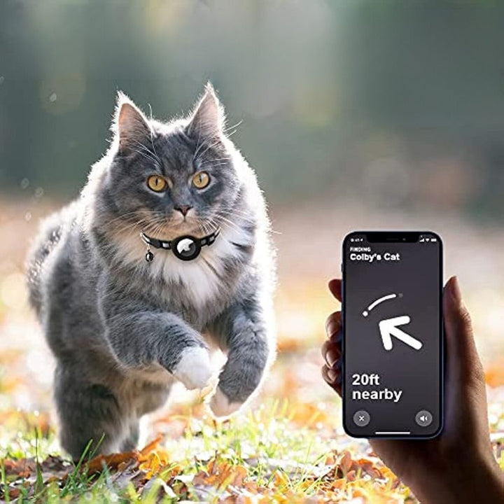 FELITRACK – GPS-halsband för katt med reflekterande design