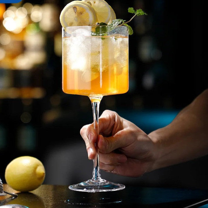 Fyrkantig Highball Cocktailglas