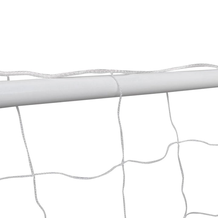 Stål Fotbollsmål Set - 240 x 90 x 150 cm