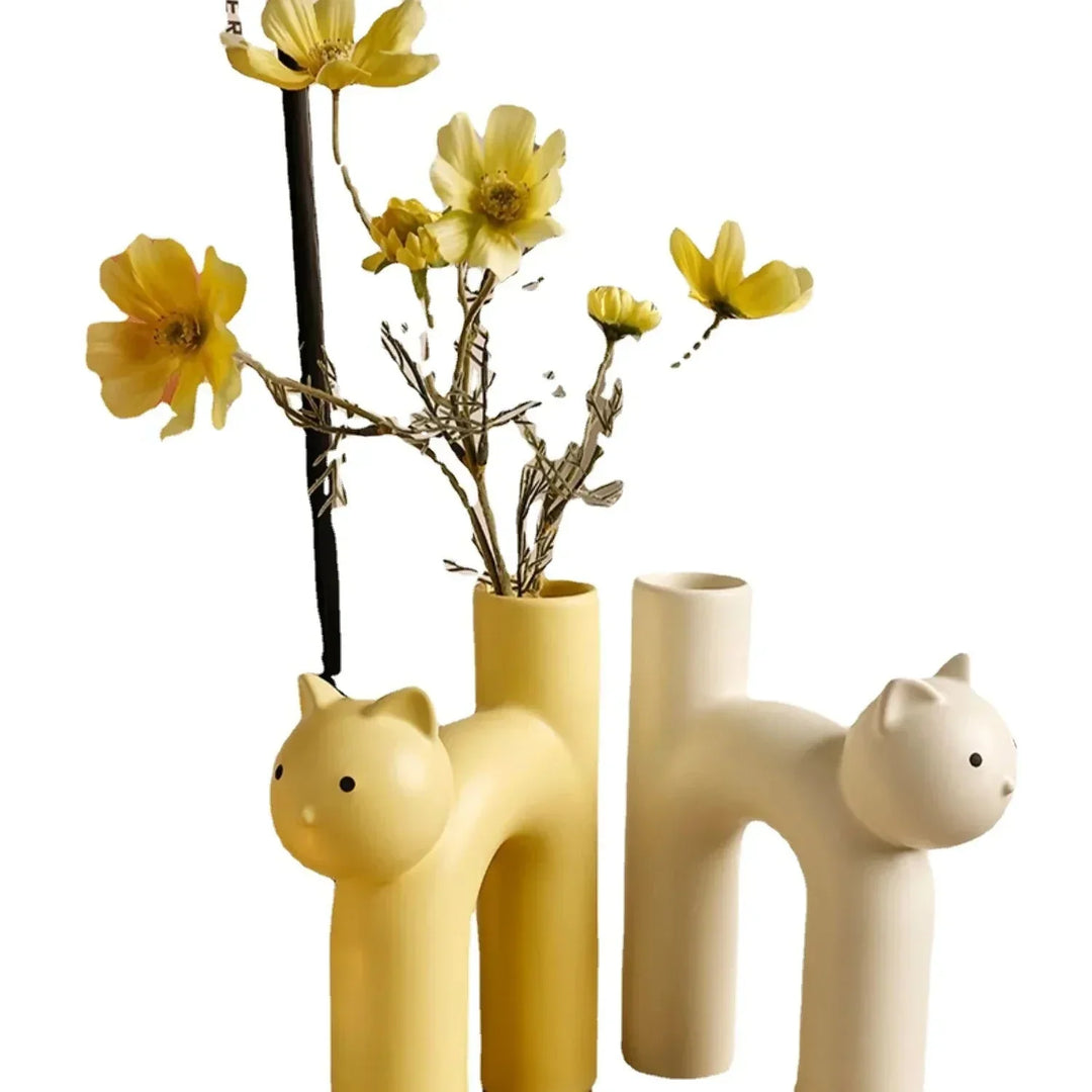 Matt Katt Blomvas