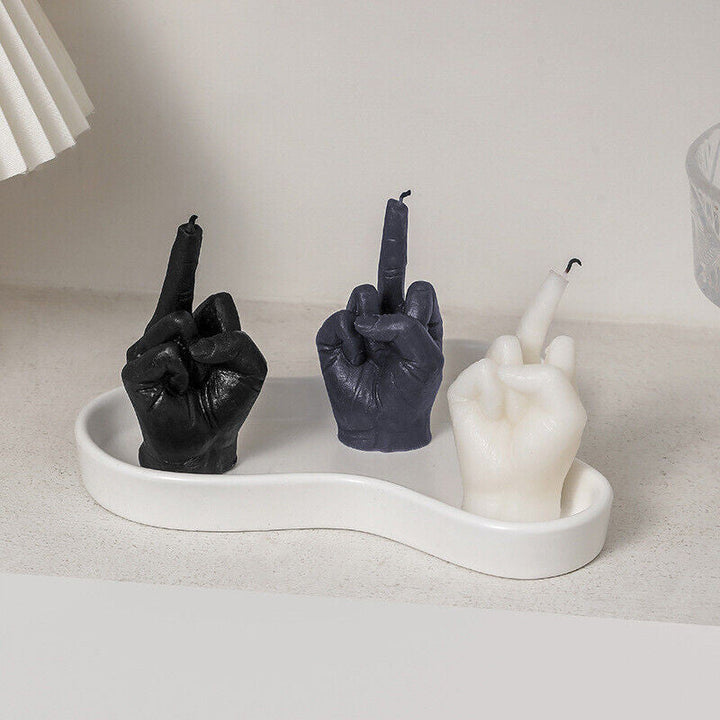 Kreativt Medel Finger Ljus