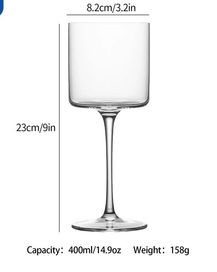 Fyrkantig Highball Cocktailglas