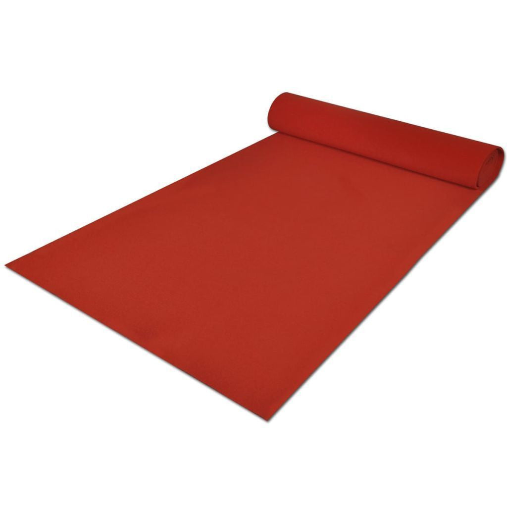 Extra tung röd matta 1 x 5 m - 400 g/m2