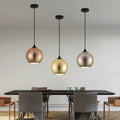 Perforerat Glas Taklampa
