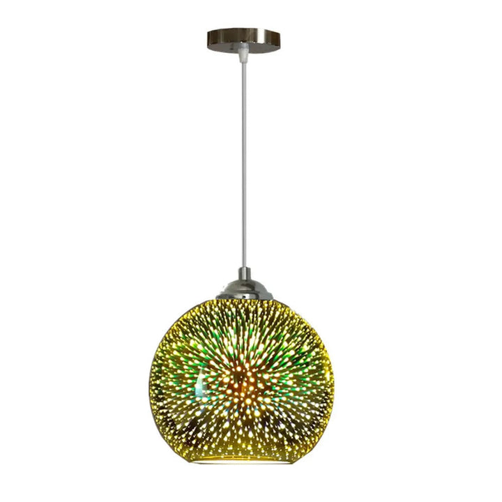 Perforerat Glas Taklampa