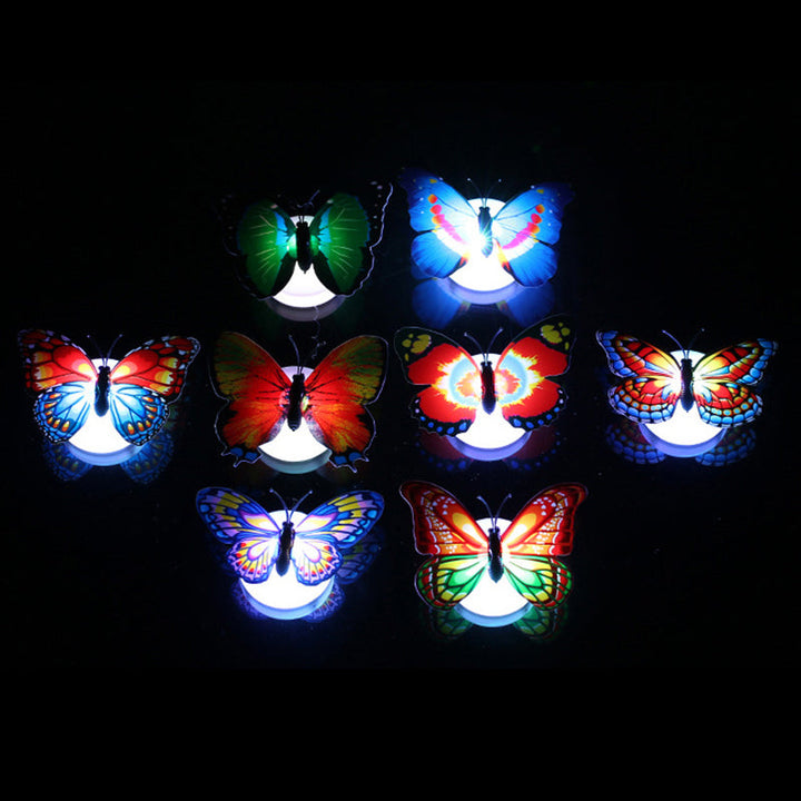 3D LED Fjäril Dekoration Nattlampa