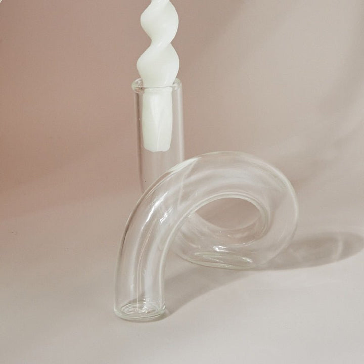 Glasvas ljushållare