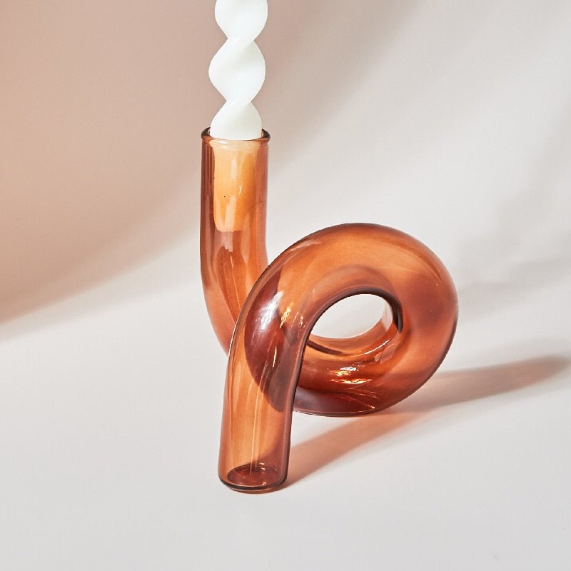 Glasvas ljushållare