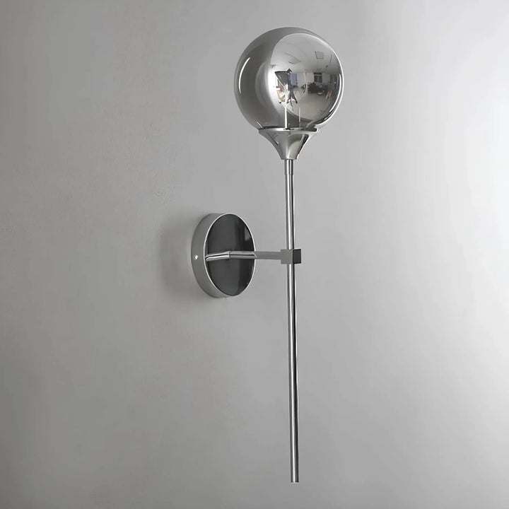 – Skandinavisk modern glasvägglampa