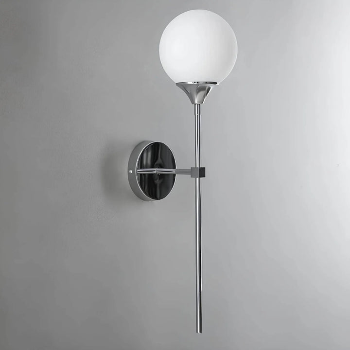 – Skandinavisk modern glasvägglampa