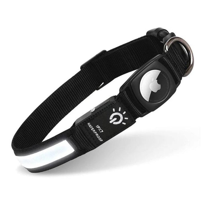 GlowGuard • AirTag Hundhalsband