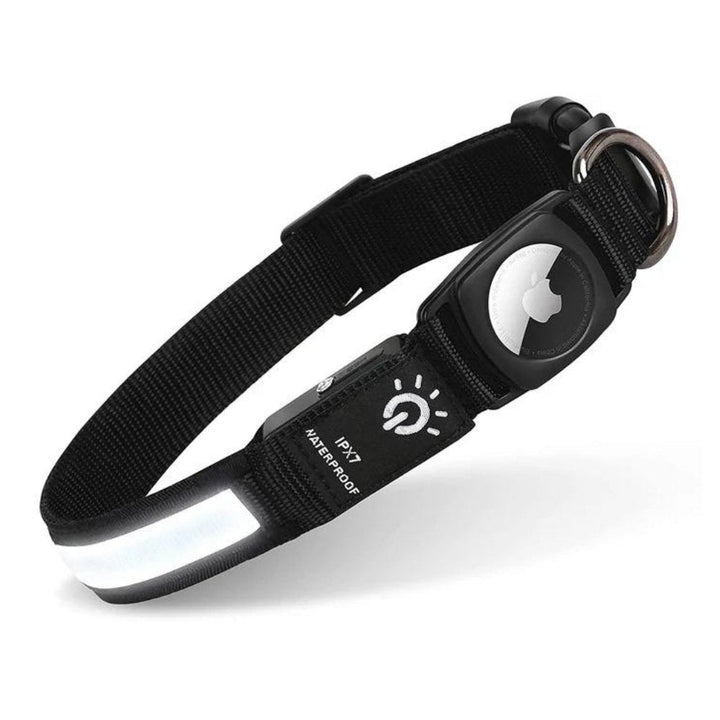 GlowGuard • AirTag Hundhalsband