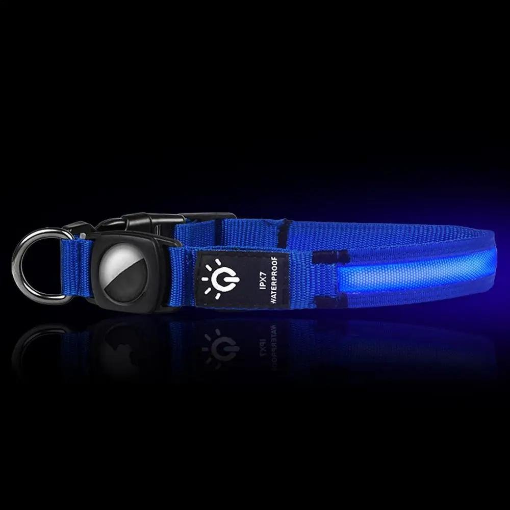 GlowGuard • AirTag Hundhalsband