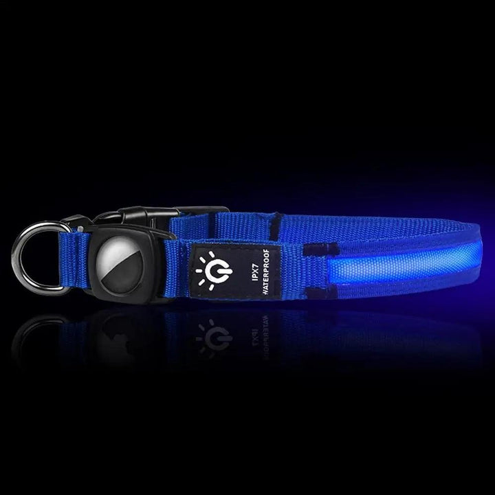 GlowGuard • AirTag Hundhalsband