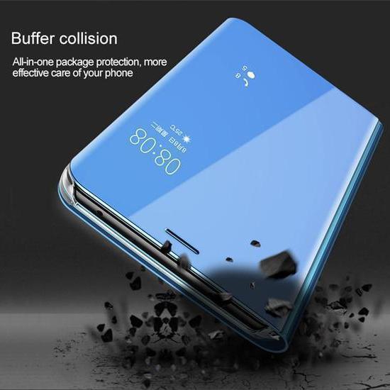 3 i 1 Spegel Flip Case för Samsung-telefoner