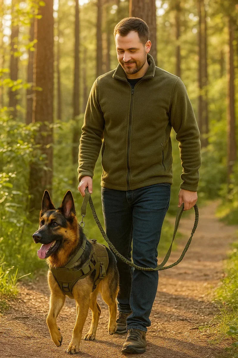 Guardian K9 – Justerbar Hundträningssele med Kontrollhandtag