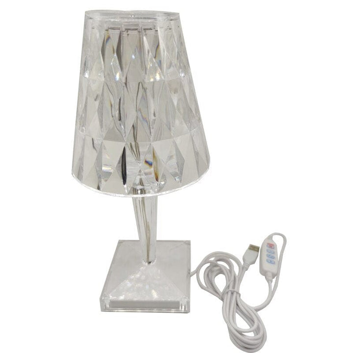 CrystaLamp - LED Bordslampa av Diamantkristall