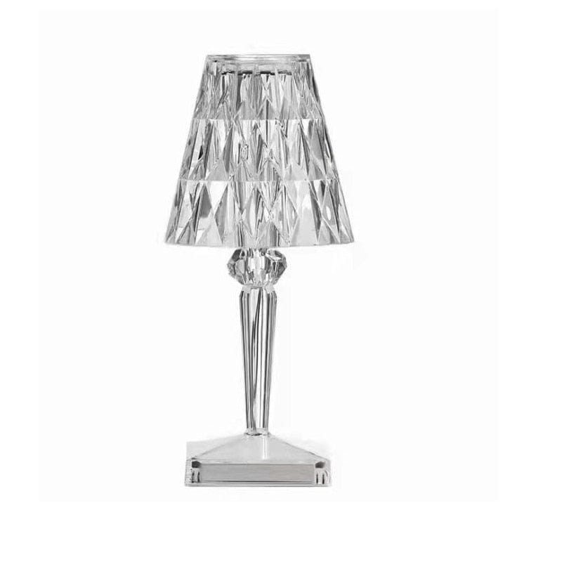CrystaLamp - LED Bordslampa av Diamantkristall