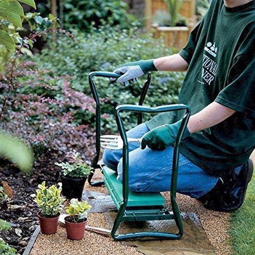 Trädgårdsmästarbänk - Fällbar ergonomisk knäbänk