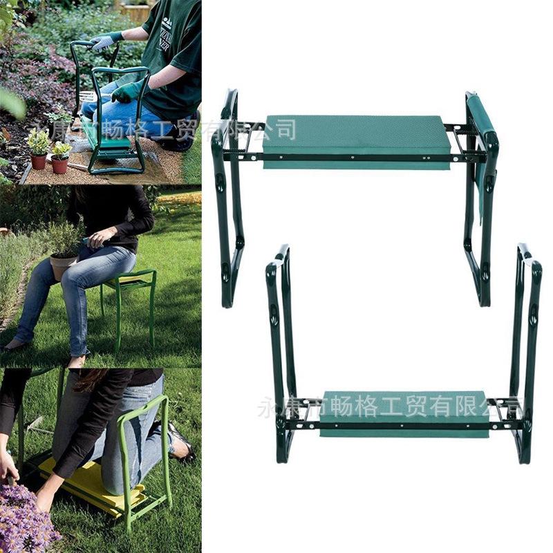 Trädgårdsmästarbänk - Fällbar ergonomisk knäbänk
