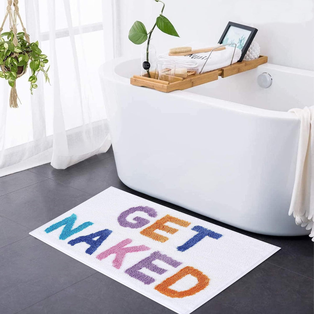 Get Naked Badmatta – Mjuk tuftad badrumsmatta