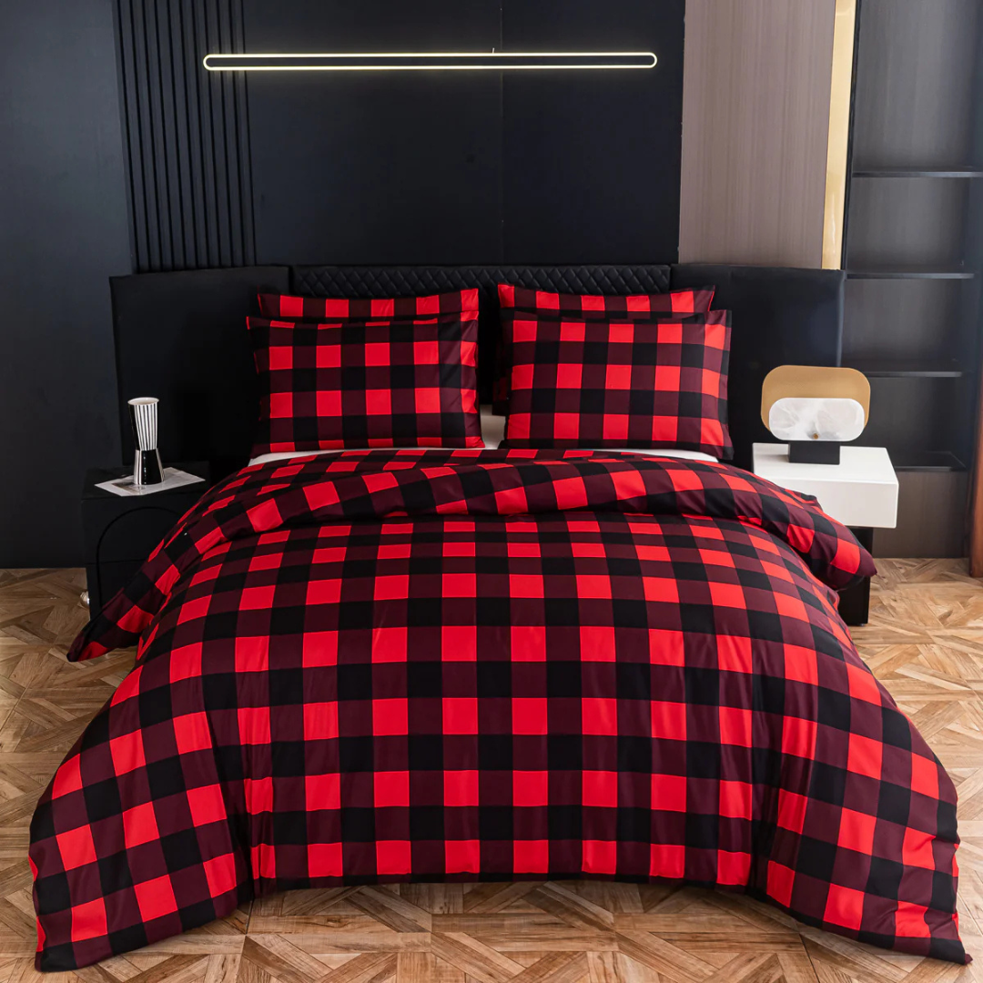 Duvet Cover Färgglad Abstrakt Sängkläder Set