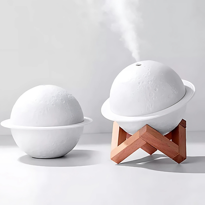 Måne Diffuser LED Luftrenare Nattljus