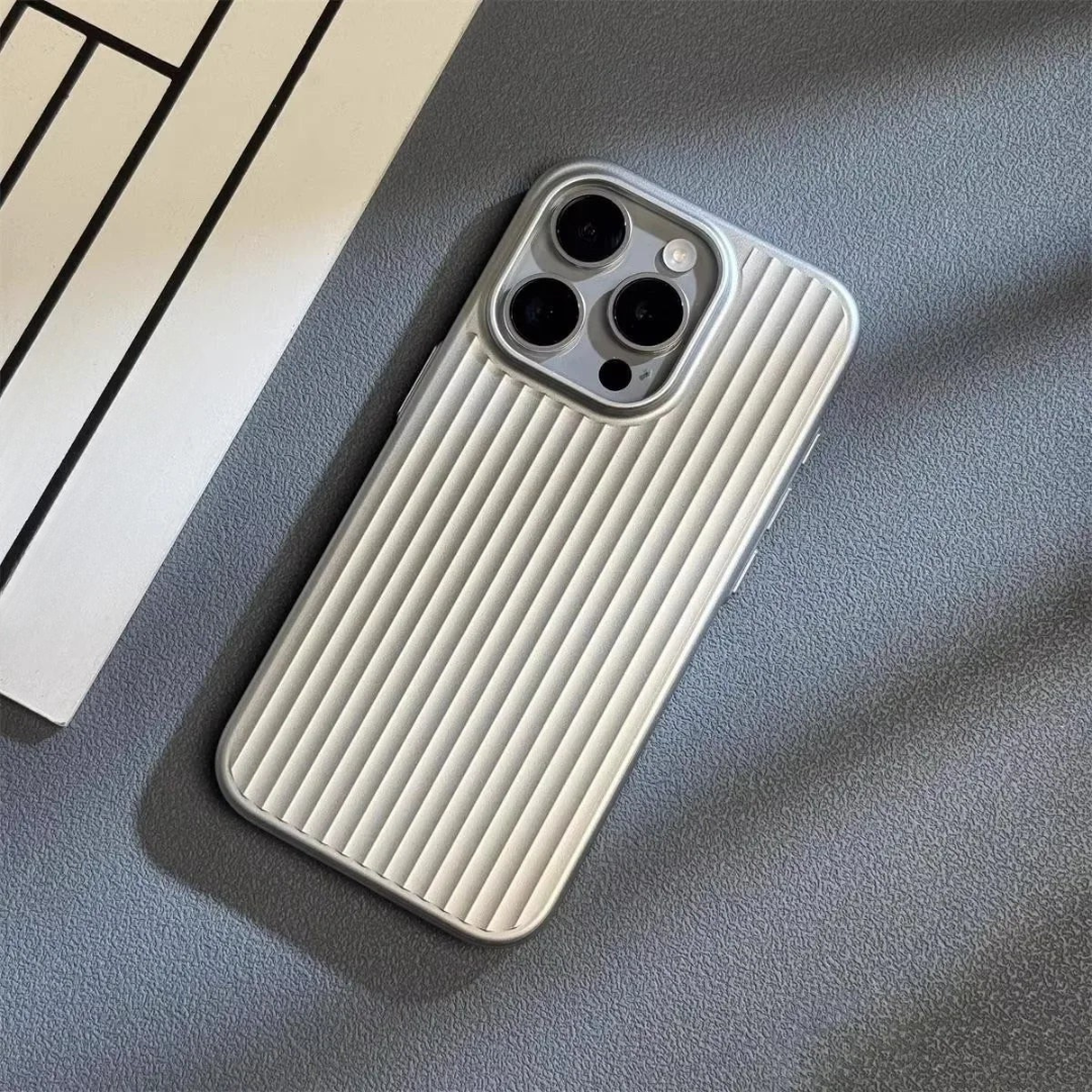 Mobilskal Slim Shockproof Ribbad Matt