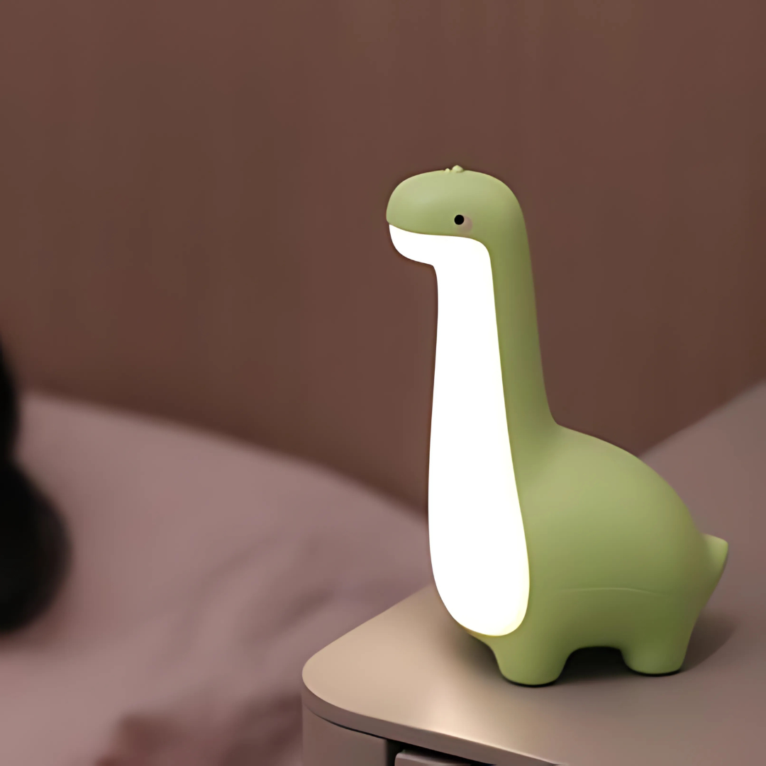 LED Nattlampa Dinosaurie Barnrum Lampa