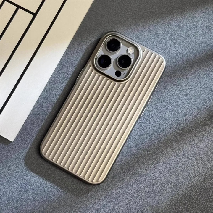 Mobilskal Slim Shockproof Ribbad Matt