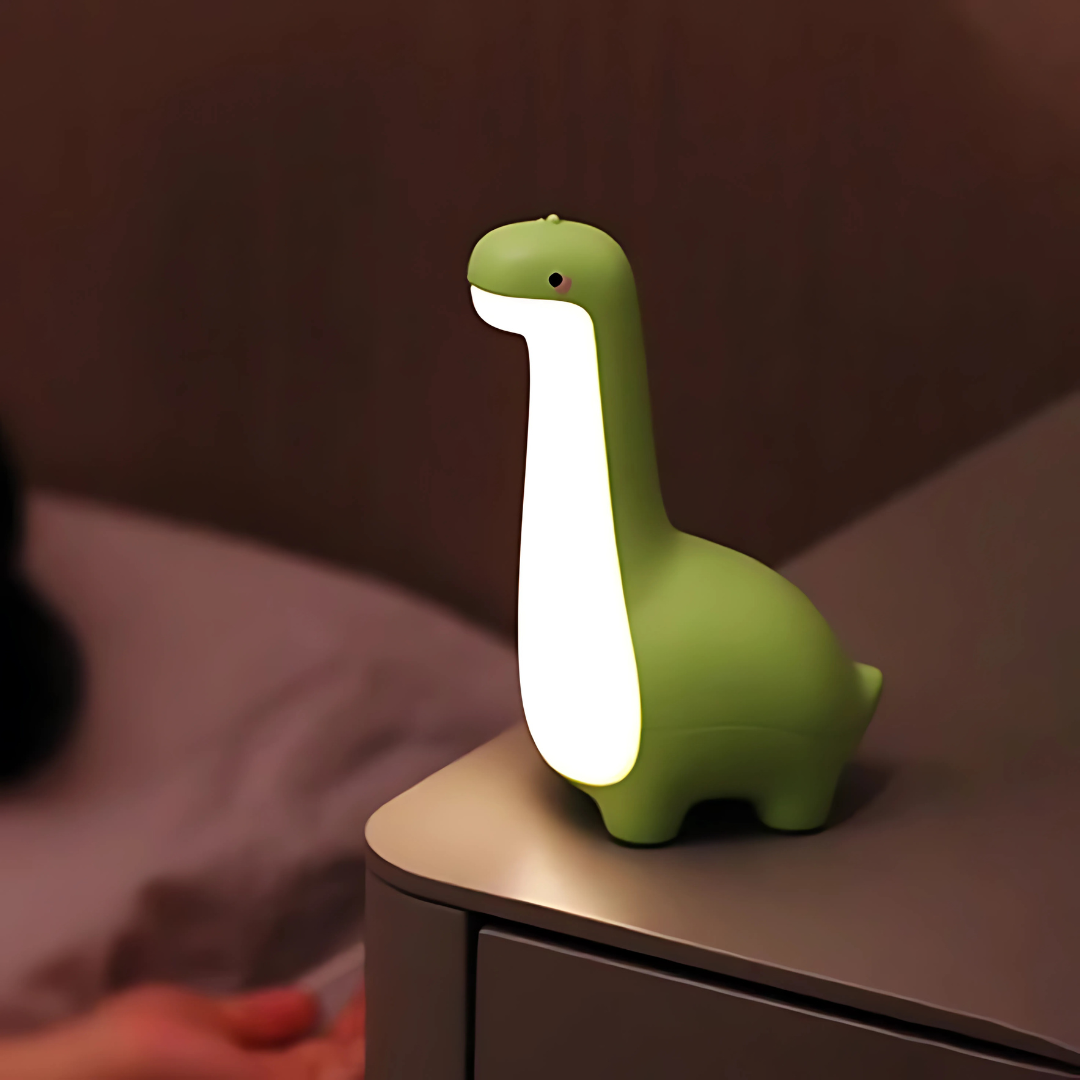 LED Nattlampa Dinosaurie Barnrum Lampa