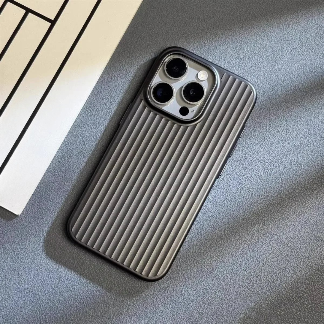 Mobilskal Slim Shockproof Ribbad Matt