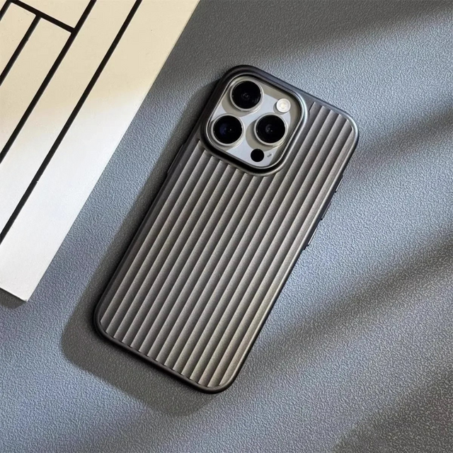 Mobilskal Slim Shockproof Ribbad Matt