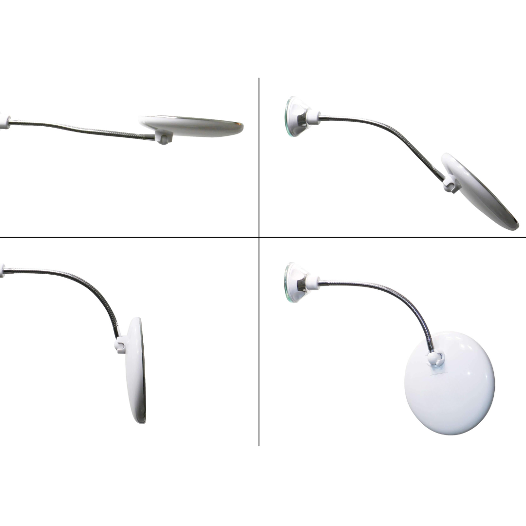 LED Sminkspegel med Flexibel Arm och Förstoring