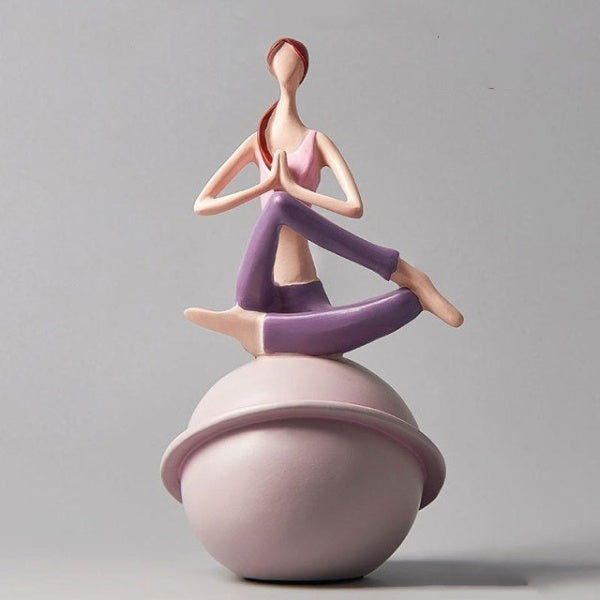 Yoga Dam Figur Skulptur