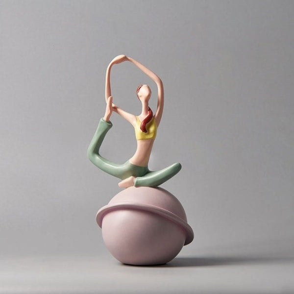 Yoga Dam Figur Skulptur