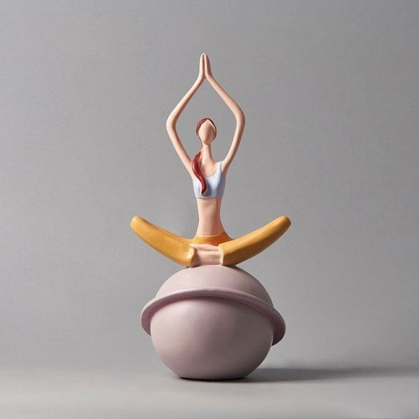 Yoga Dam Figur Skulptur