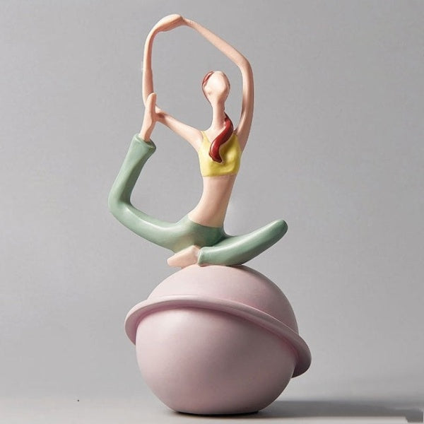 Yoga Dam Figur Skulptur
