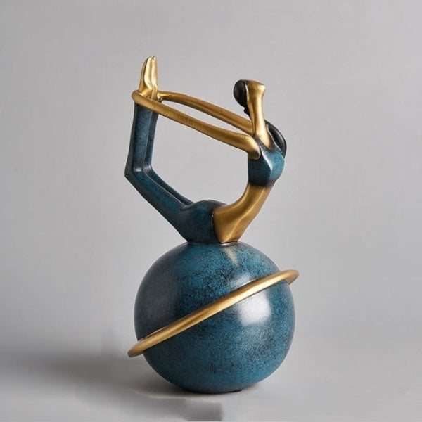 Yoga Dam Figur Skulptur