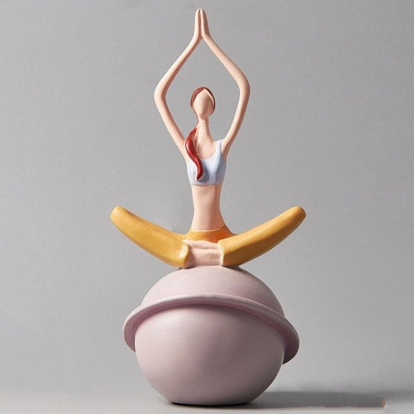Yoga Dam Figur Skulptur