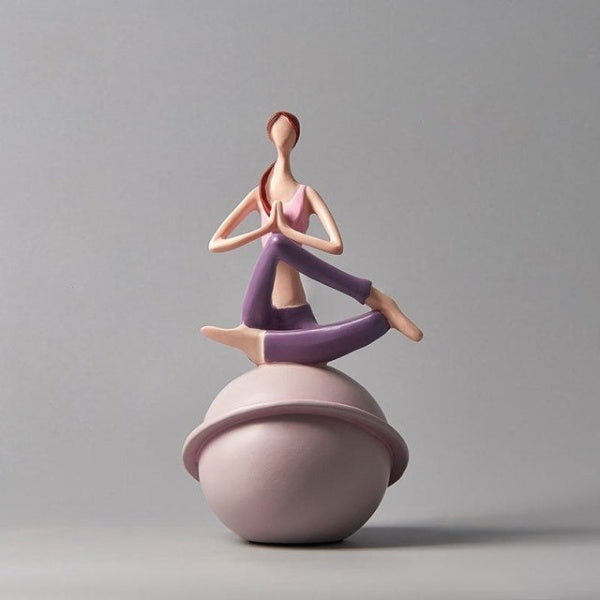 Yoga Dam Figur Skulptur
