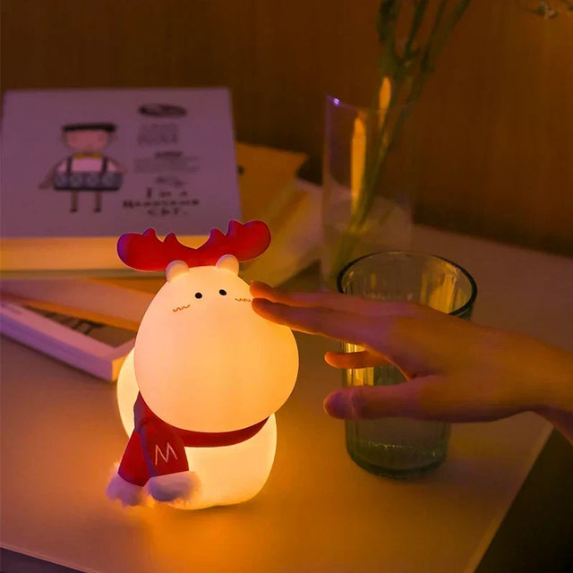 Magisk LED Ren Nattlampa - GlowDeer |