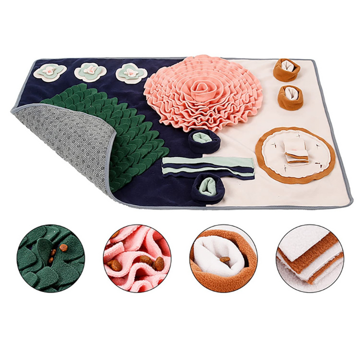 Interaktiv Snuffle Mat för Hundar - HuntPlay