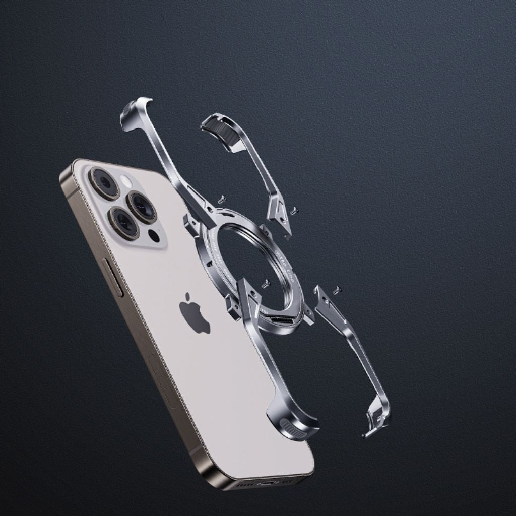Invisie MagSafe iPhone-fodral - Ultratunt, Skyddande och Trådlöst Laddningsbart |