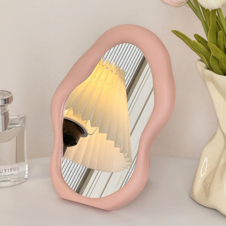 Oregelbunden Blob Sminkspegel