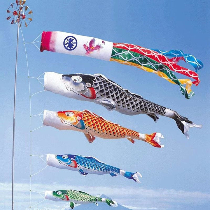 Koinobori Flagga Hanan (3 Storlekar)